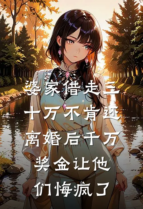 婆家借走三十万不肯还,离婚后千万奖金让他们悔疯了