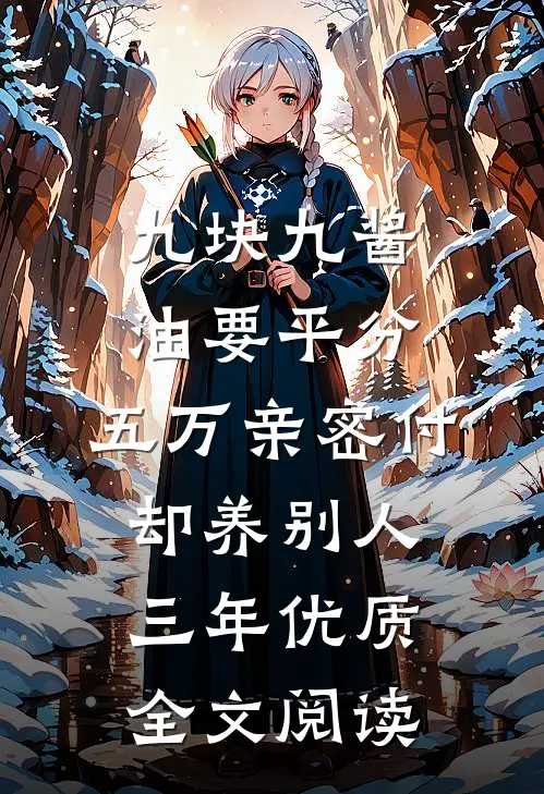 九块九酱油要平分，五万亲密付却养别人三年优质全文阅读