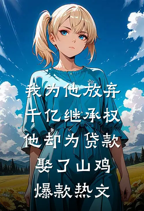 我为他放弃千亿继承权，他却为贷款娶了山鸡爆款热文