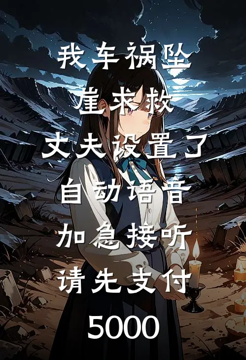 我车祸坠崖求救，丈夫设置了自动语音：加急接听请先支付5000