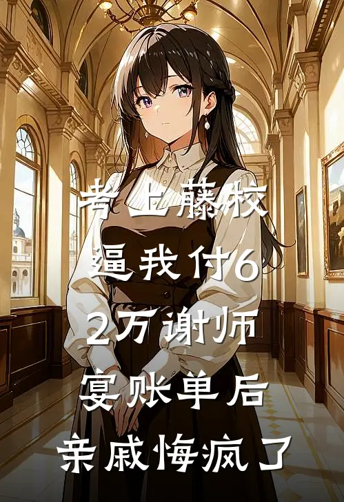 考上藤校逼我付62万谢师宴账单后,亲戚悔疯了