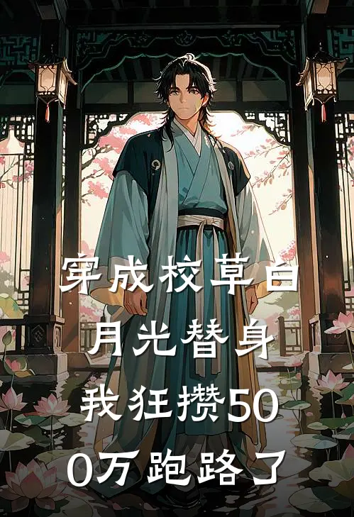穿成校草白月光替身,我狂攒500万跑路了