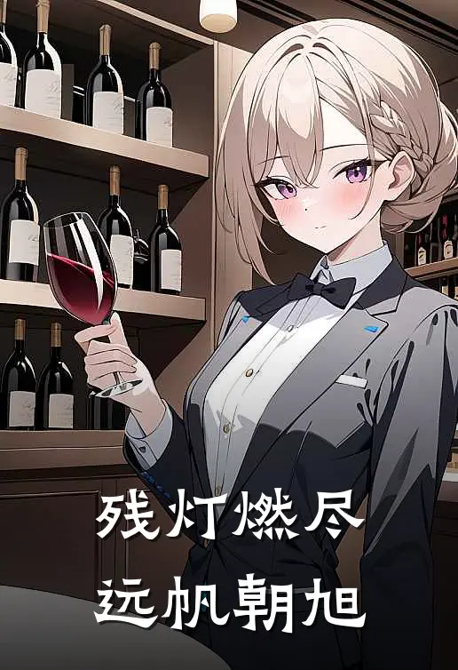 残灯燃尽,远帆朝旭