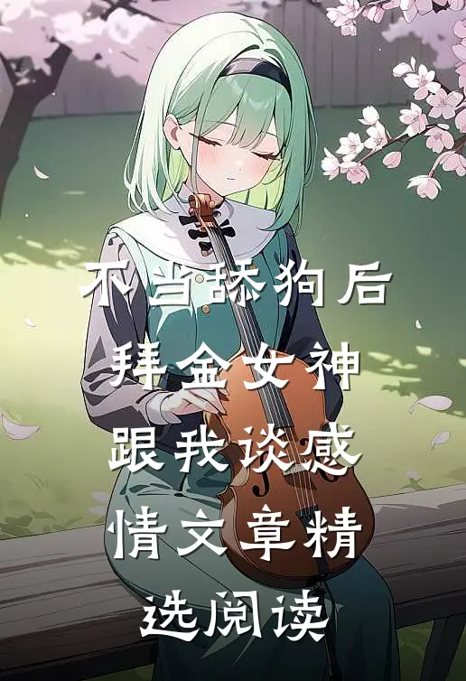 不当舔狗后，拜金女神跟我谈感情文章精选阅读