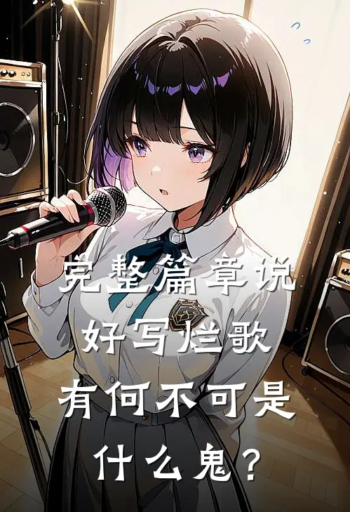 完整篇章说好写烂歌，有何不可是什么鬼？