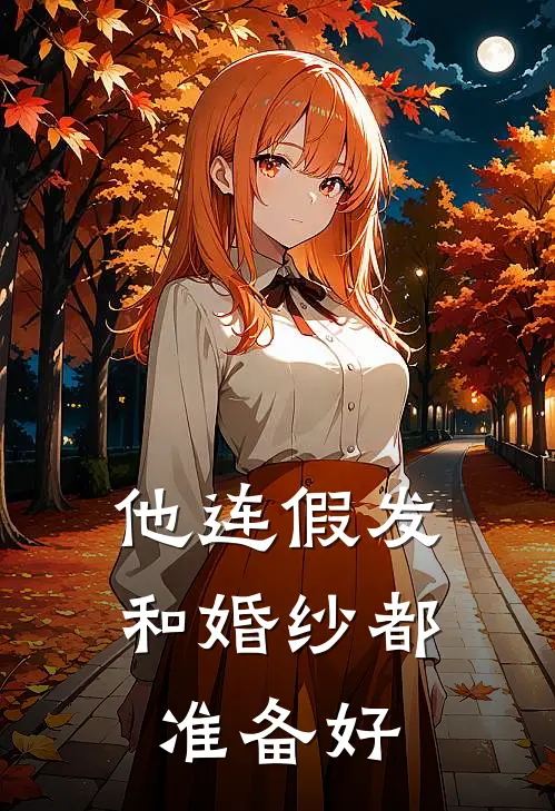 他连假发和婚纱都准备好