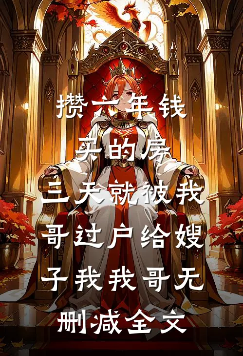 攒六年钱买的房，三天就被我哥过户给嫂子我我哥无删减全文