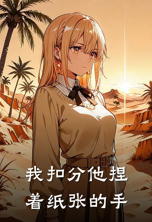 我扣分他捏着纸张的手