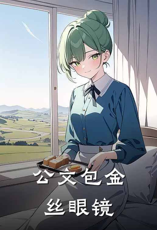 公文包金丝眼镜