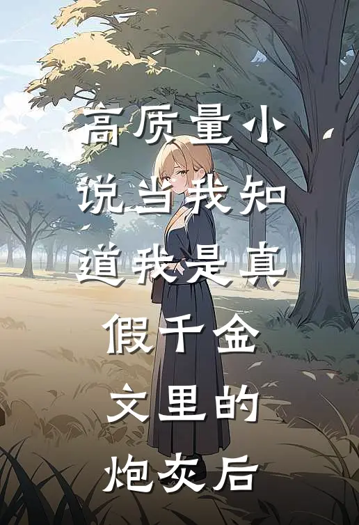 高质量小说当我知道我是真假千金文里的炮灰后