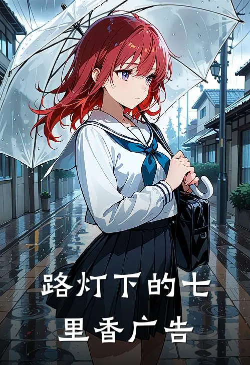 路灯下的七里香广告