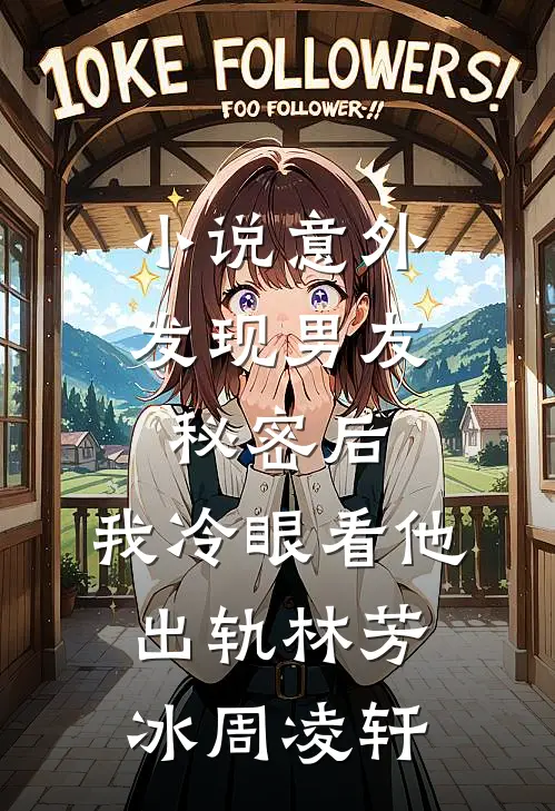 小说意外发现男友秘密后，我冷眼看他出轨(林芳冰周凌轩)