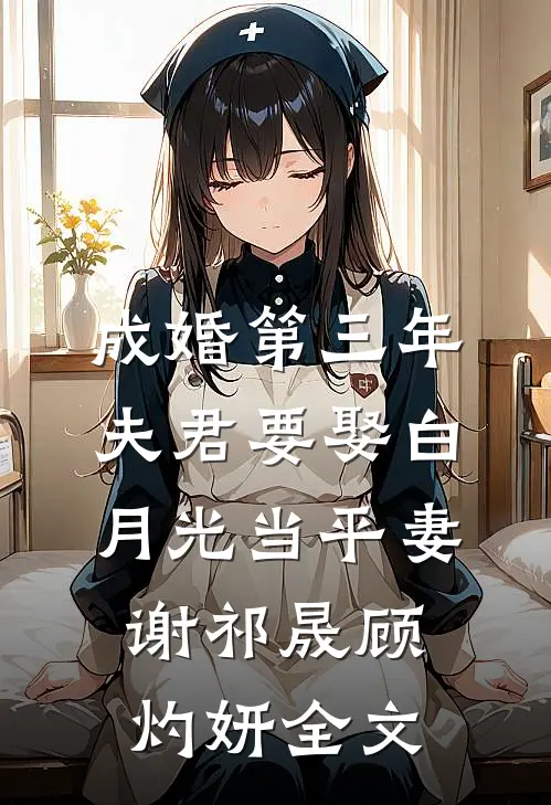 成婚第三年，夫君要娶白月光当平妻谢祁晟顾灼妍全文