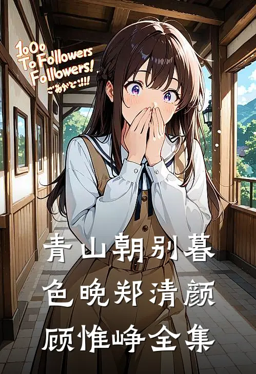 青山朝别暮色晚郑清颜顾惟峥全集