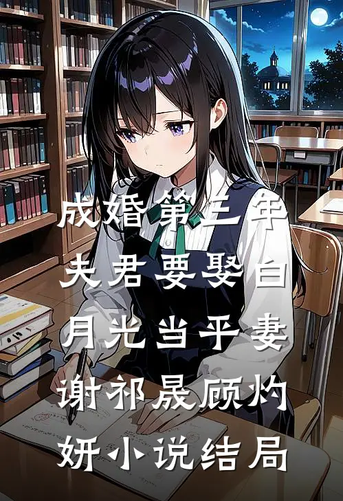 成婚第三年，夫君要娶白月光当平妻谢祁晟顾灼妍小说结局