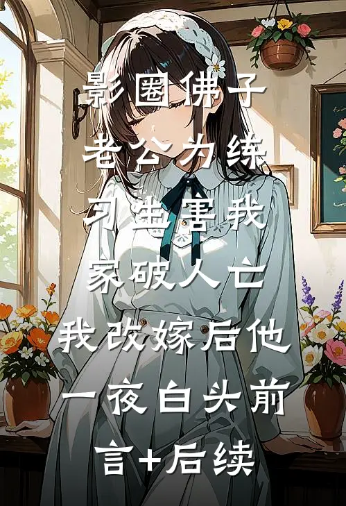 影圈佛子老公为练习生害我家破人亡，我改嫁后他一夜白头前言+后续