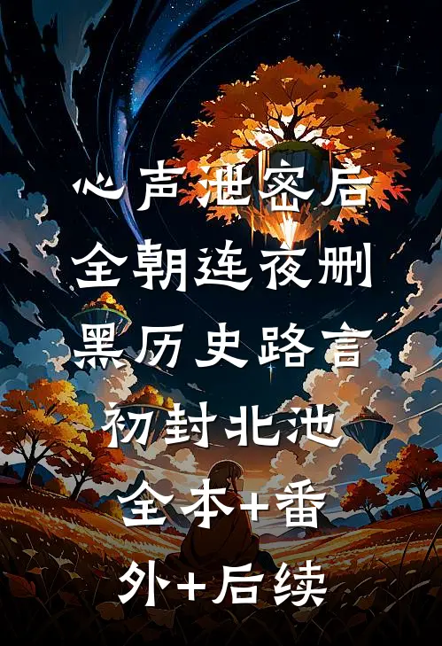 心声泄密后，全朝连夜删黑历史路言初封北池:全本+番外+后续