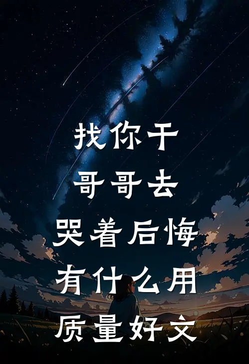 找你干哥哥去，哭着后悔有什么用质量好文